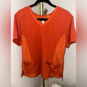 Koi orange scrub set